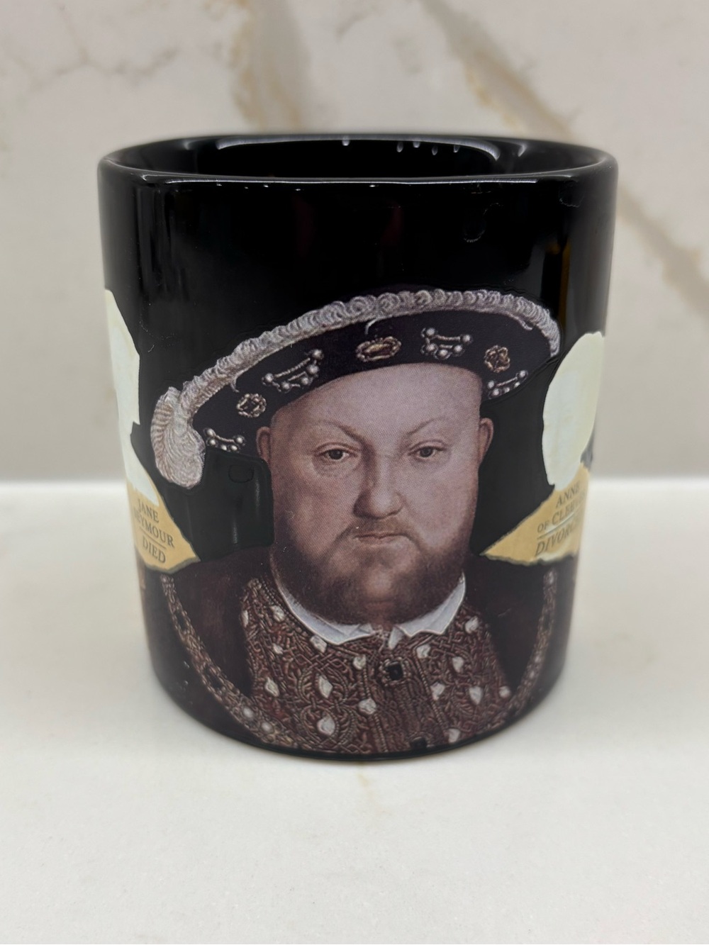 Unemployed Philosophers Guild 6 Wives of Henry 8 Disappearing Image Coffee Mug